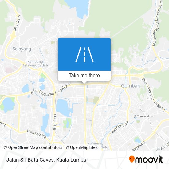 Jalan Sri Batu Caves map