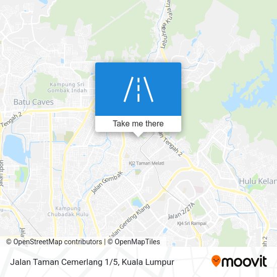 Jalan Taman Cemerlang 1/5 map