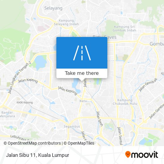 Jalan Sibu 11 map