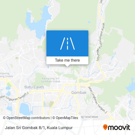 Jalan Sri Gombak 8/1 map