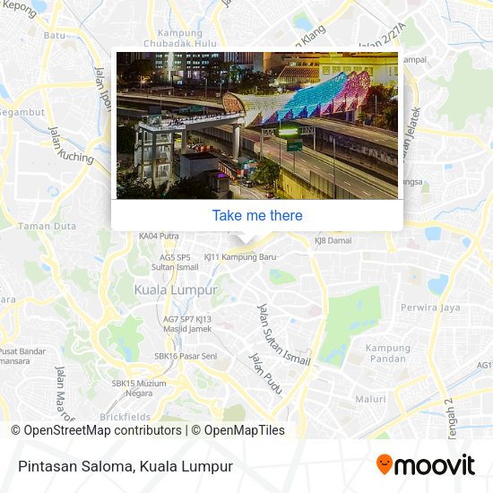 Pintasan Saloma map