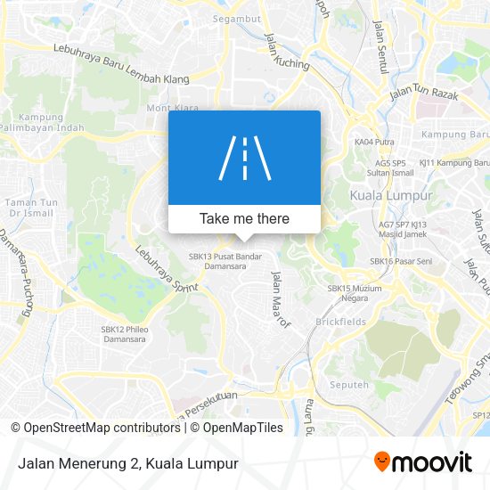 Jalan Menerung 2 map