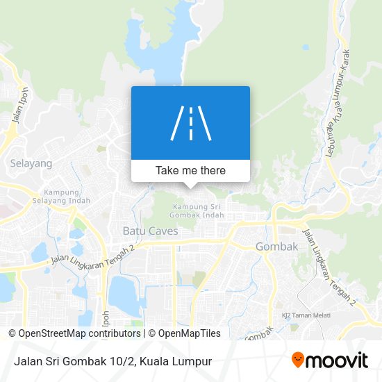 Jalan Sri Gombak 10/2 map