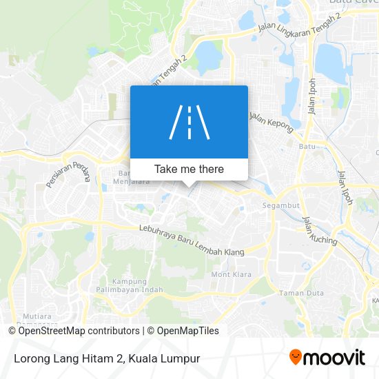 Lorong Lang Hitam 2 map