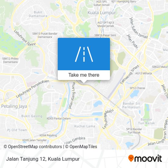 Jalan Tanjung 12 map