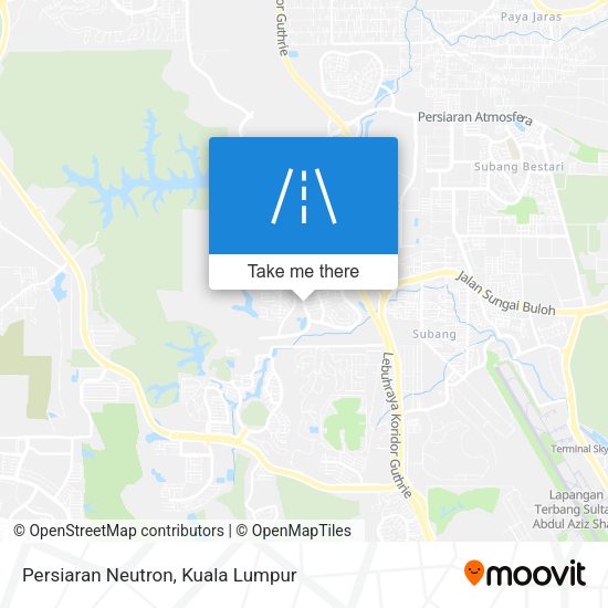 Persiaran Neutron map