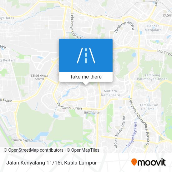 Jalan Kenyalang 11/15i map