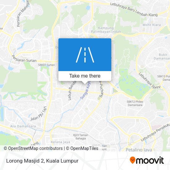 Peta Lorong Masjid 2
