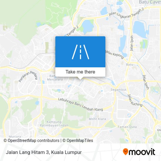 Peta Jalan Lang Hitam 3
