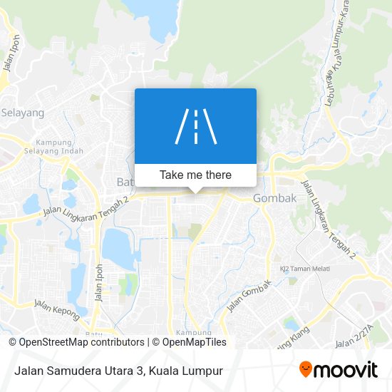 Jalan Samudera Utara 3 map