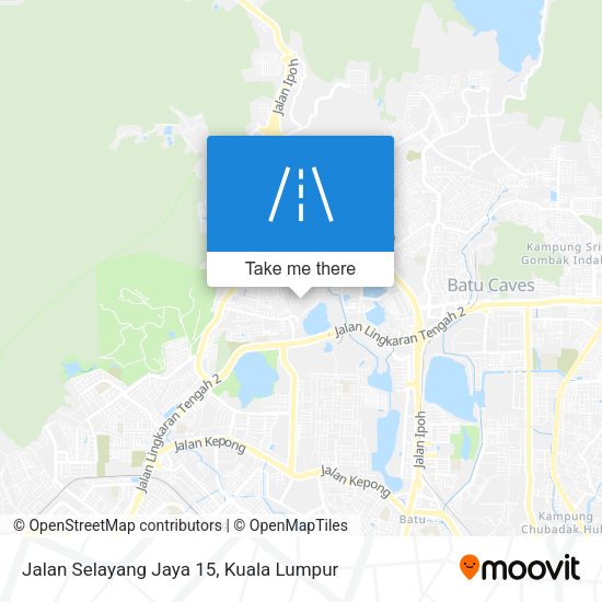 Jalan Selayang Jaya 15 map