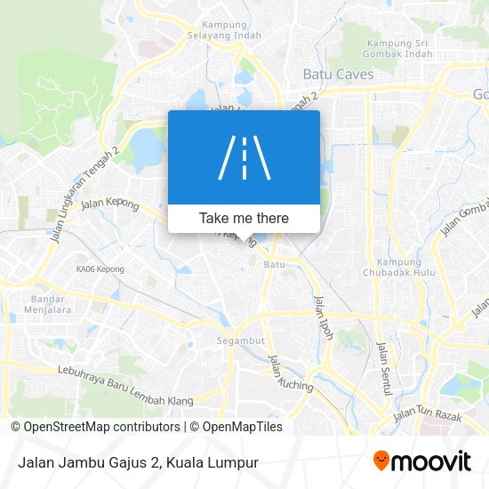 Peta Jalan Jambu Gajus 2