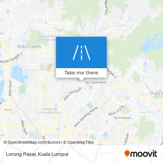 Lorong Pasar map