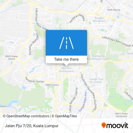 Jalan Pju 7/20 map