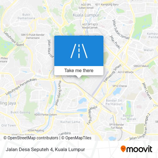 Jalan Desa Seputeh 4 map