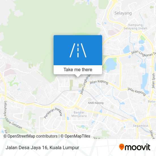 Jalan Desa Jaya 16 map