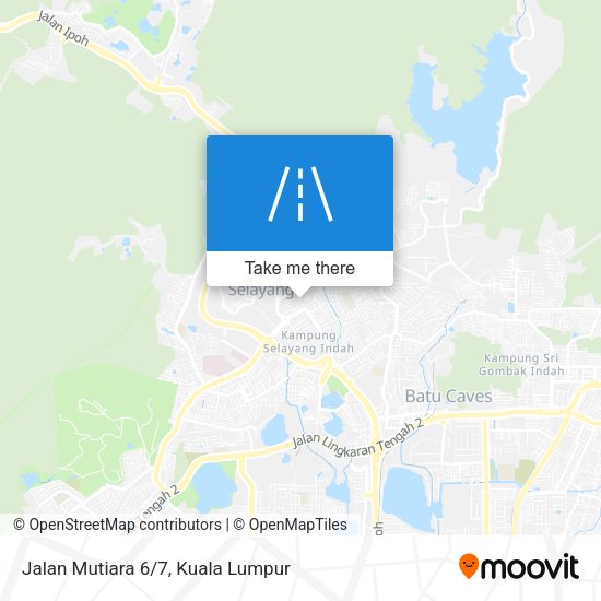 Jalan Mutiara 6/7 map