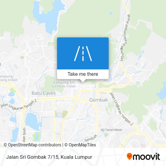 Jalan Sri Gombak 7/15 map