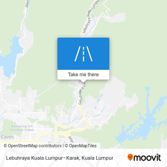 Lebuhraya Kuala Lumpur–Karak map