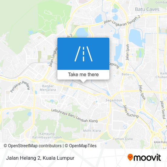 Peta Jalan Helang 2