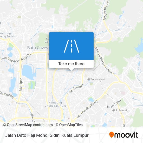 Jalan Dato Haji Mohd. Sidin map