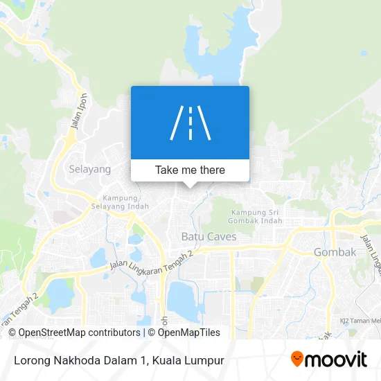 Lorong Nakhoda Dalam 1 map