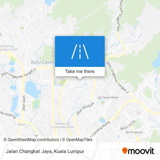 Jalan Changkat Jaya map