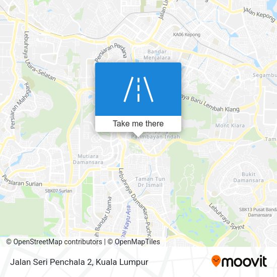 Jalan Seri Penchala 2 map