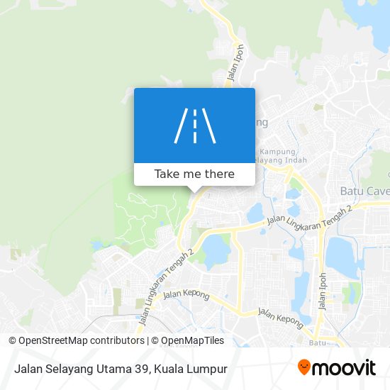 Jalan Selayang Utama 39 map