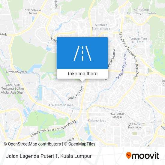 Jalan Lagenda Puteri 1 map