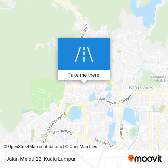Peta Jalan Melati 22