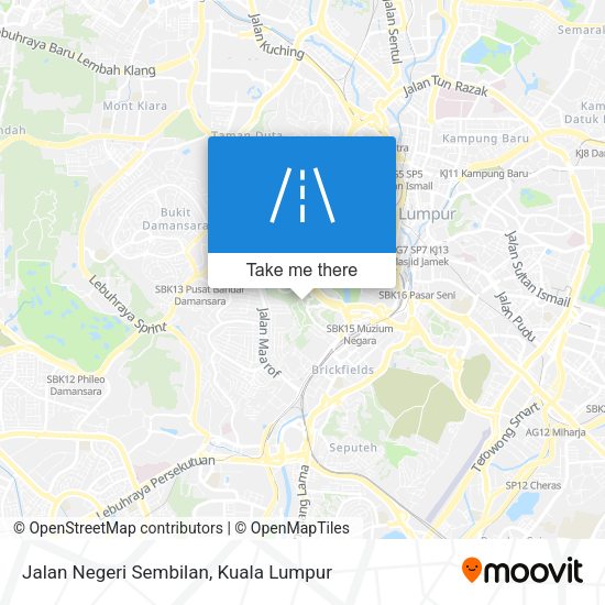 Peta Jalan Negeri Sembilan