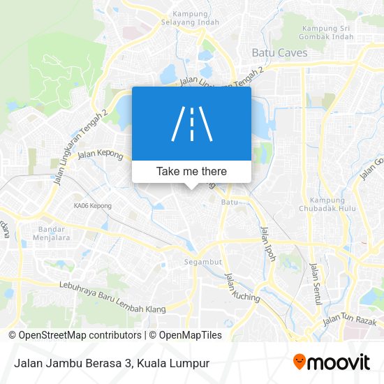 Peta Jalan Jambu Berasa 3