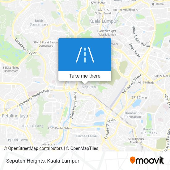 Peta Seputeh Heights