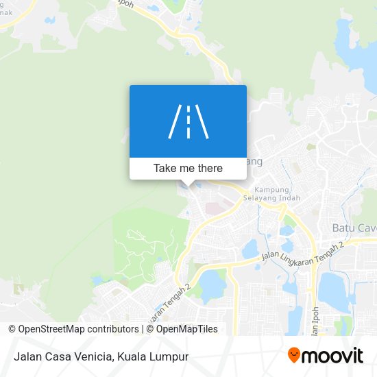 Jalan Casa Venicia map