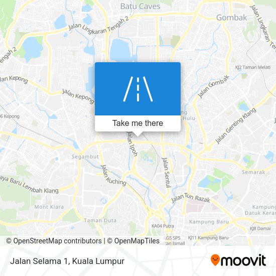 Peta Jalan Selama 1