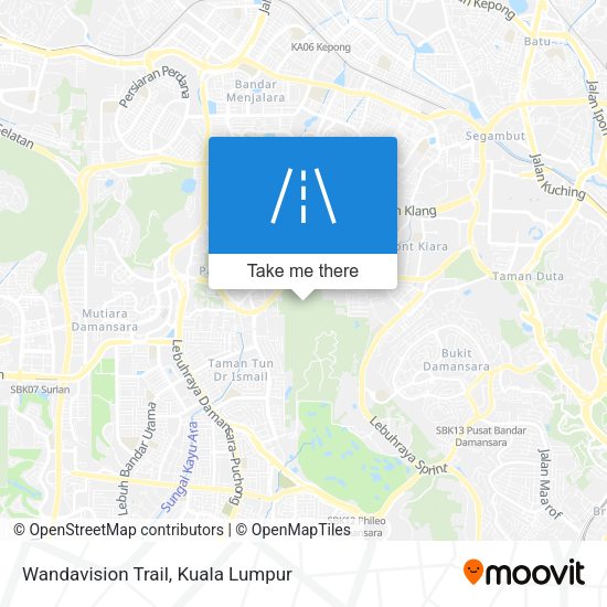 Peta Wandavision Trail