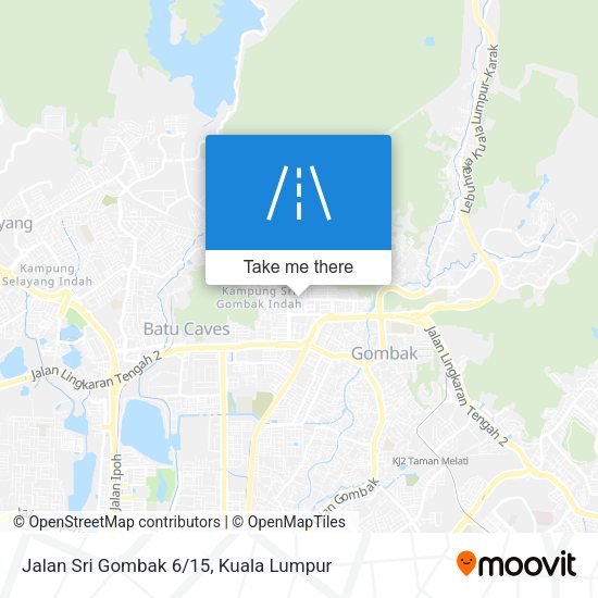 Jalan Sri Gombak 6/15 map