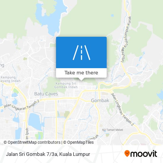 Jalan Sri Gombak 7/3a map