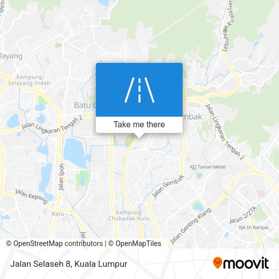 Jalan Selaseh 8 map