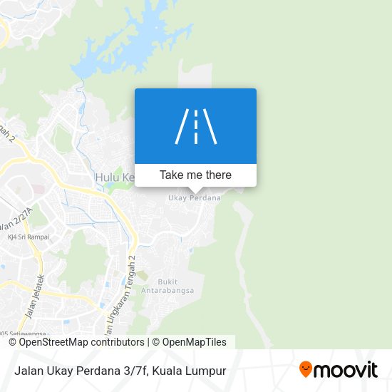 Jalan Ukay Perdana 3/7f map
