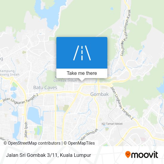 Jalan Sri Gombak 3/11 map