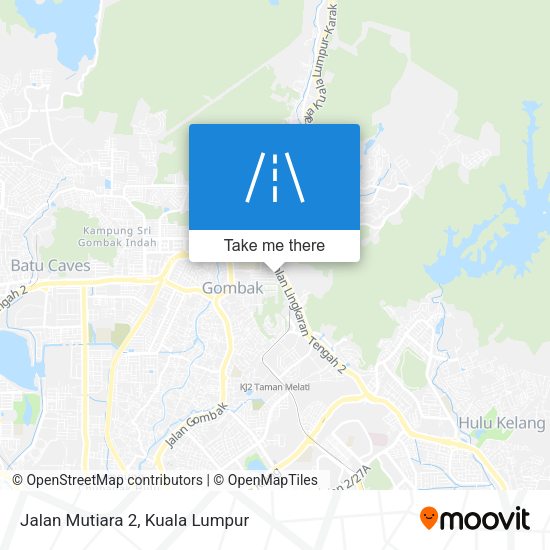 Peta Jalan Mutiara 2