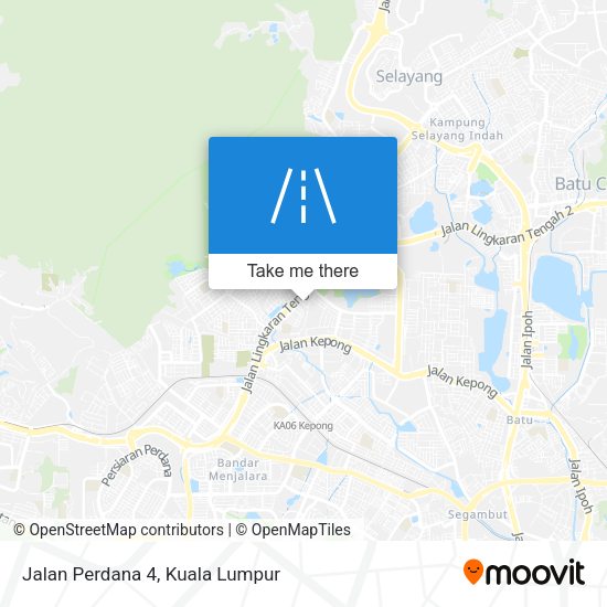 Peta Jalan Perdana 4