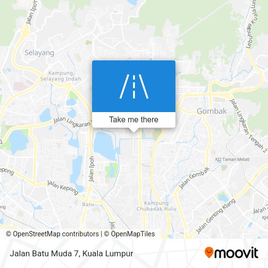 Peta Jalan Batu Muda 7