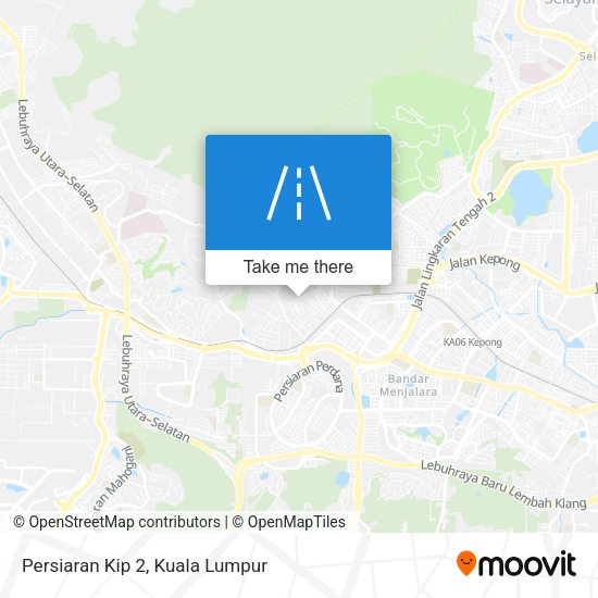 Peta Persiaran Kip 2