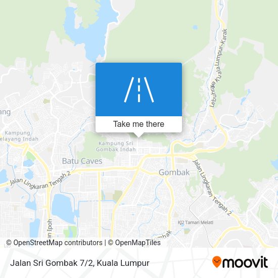 Jalan Sri Gombak 7/2 map