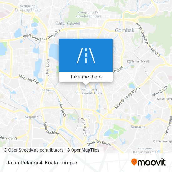 Peta Jalan Pelangi 4