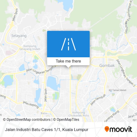 Jalan Industri Batu Caves 1/1 map