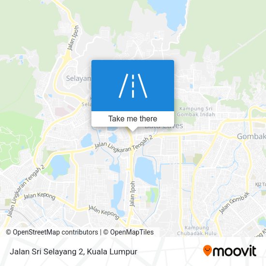 Jalan Sri Selayang 2 map